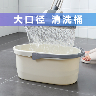 手提加厚拖把桶储水塑料桶长方形胶棉大号家用洗车洗地水桶拖布桶