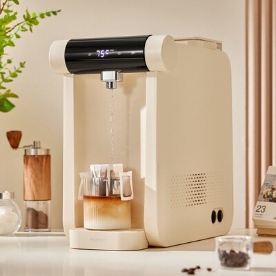 BASSENS巴森即热式饮水机制冷家用办公桌面台式小型饮水器速热水