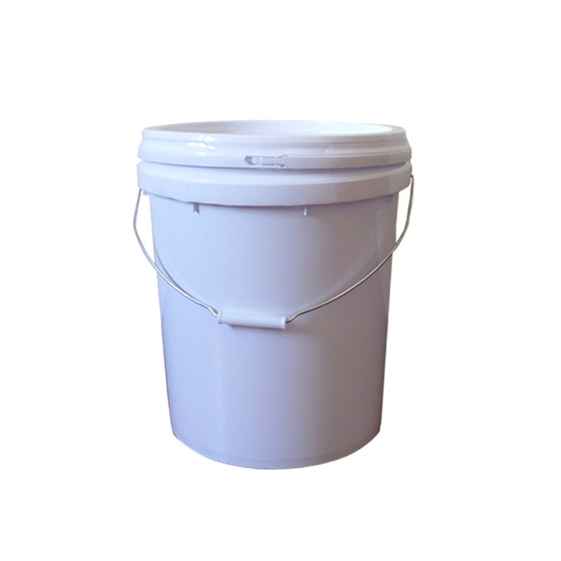 【工厂发货】25升塑料桶新料白色pp桶水桶带盖化工桶涂料油漆桶