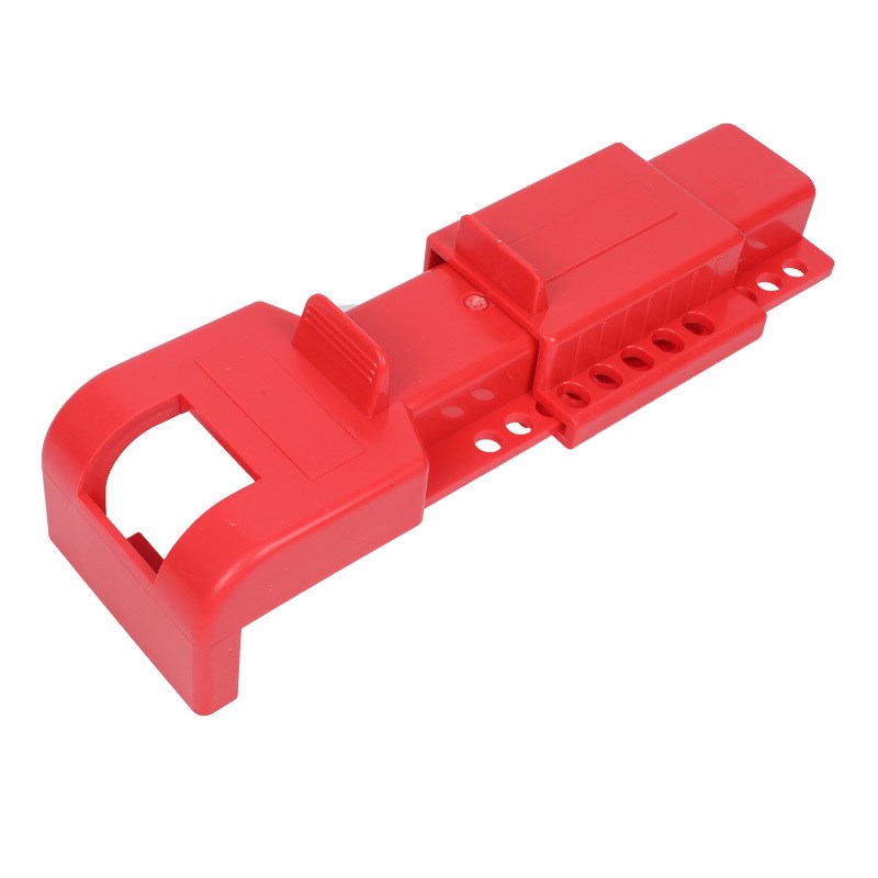 QVAND全盾安全锁具工业蝶阀锁通用型蝶阀阀门安全锁