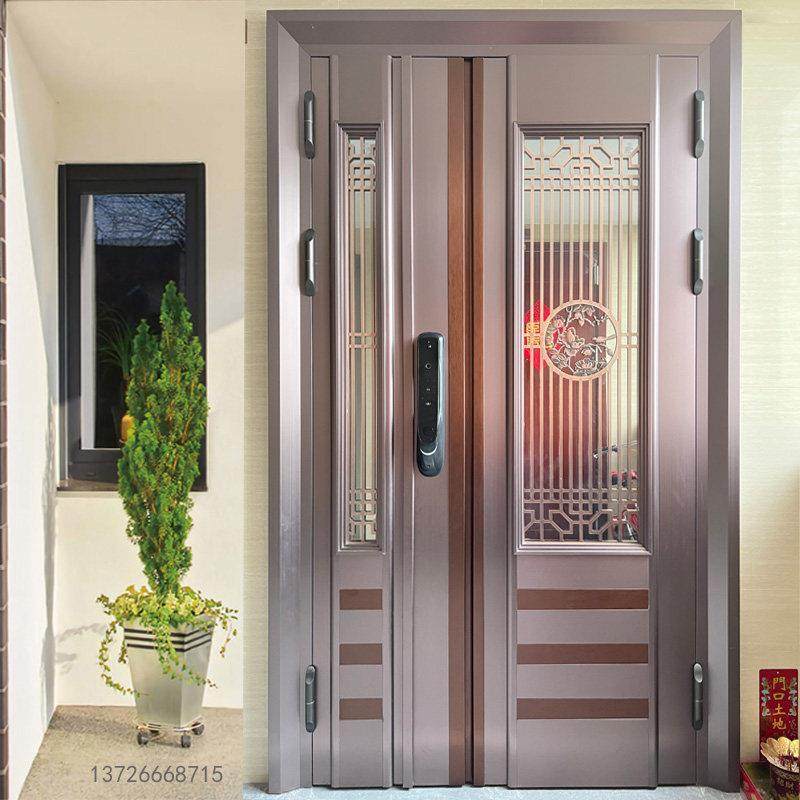 304不锈钢门韩式门单开门家用别墅防盗门通风门定制子母门入户门,全屋定制,进户门,淘宝优惠券,粉丝福利购,淘宝优惠卷