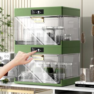 杯子收纳置物架防尘消毒风干轻奢客厅办公室桌面橱柜咖啡玻璃杯架