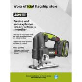 维克斯无刷锂电池竖锯Wu550可充电往覆锯多功能家用木板切割电动