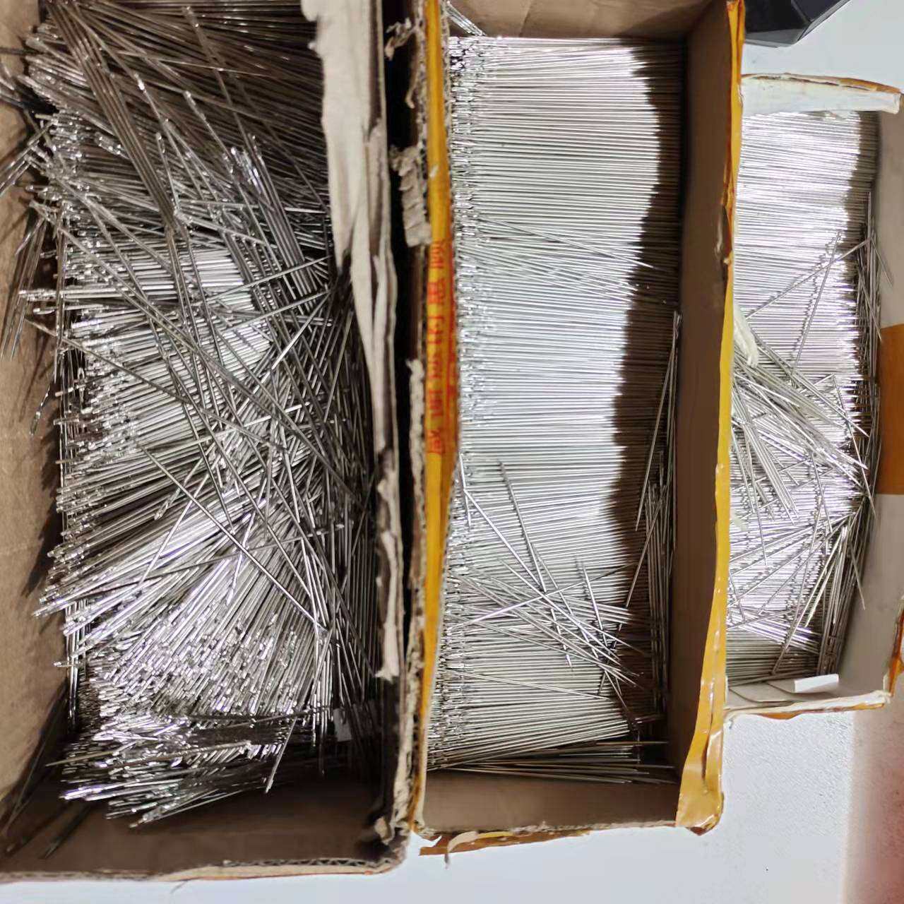 侧银散针1万支免穿针盲人针家用缝衣针木筒手缝针