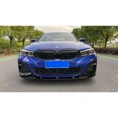 适用2020宝马新3系前铲两段前唇G28G20改装 侧裙尾翼中网325i330li