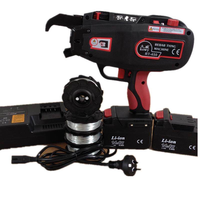九威RT280便携式高速施工工具自动捆扎机