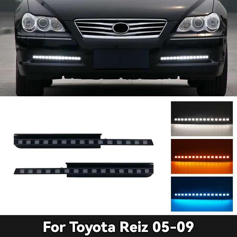 适用于丰田05-09款老锐志日行灯 Toyota Reiz DRL改装日间行车灯