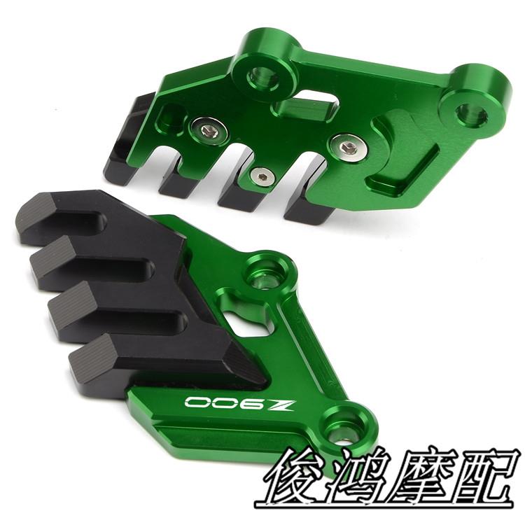 适用川崎Z900 17-23年铝合金改装前卡钳装饰盖防摔胶保护块防摔盖