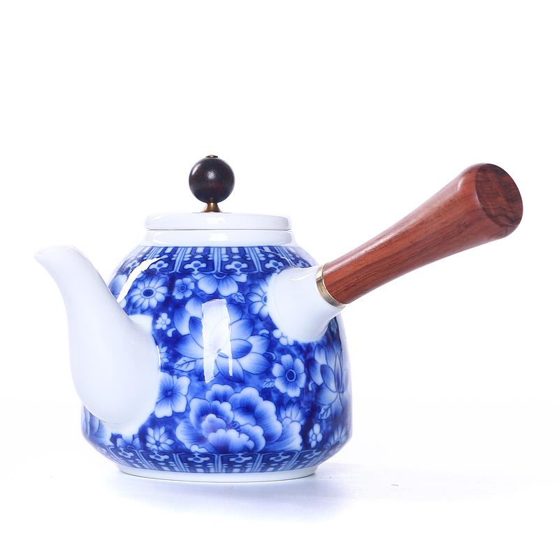 陶生活高端青花瓷茶壶功夫茶具创意青瓷茶壶茶盘茶海盖碗单壶特价