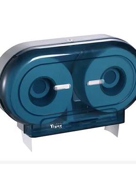 易高Yg-B918大型双卷纸架，塑料大卷纸盒，酒店大卷纸盒，酒店壁