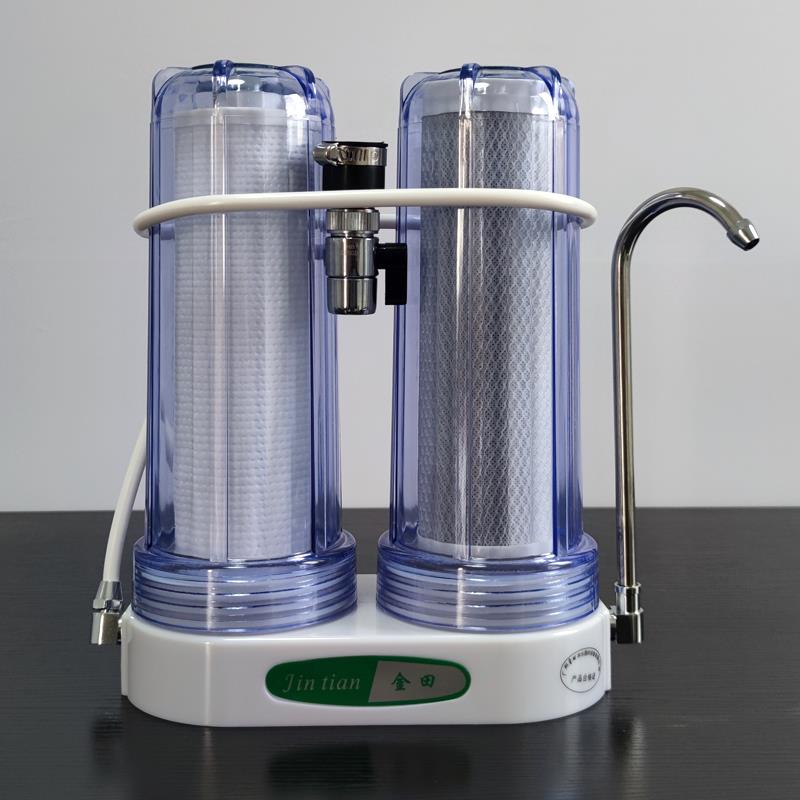 金田003型两级净水器 双级净水机 过滤器 厨房净水器大流量粗滤