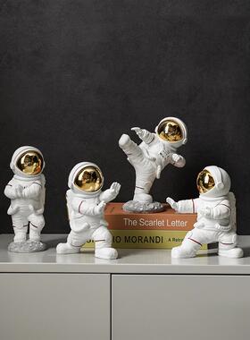 宇航员摆件酒柜电视柜客厅办公室书桌家居装饰品太空人小摆设礼物