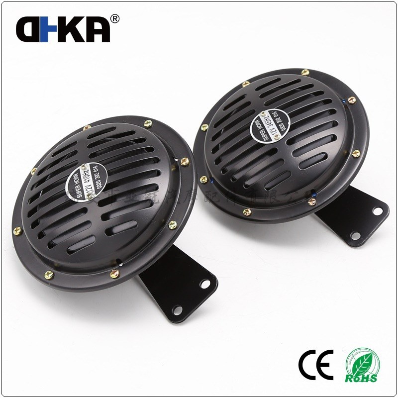 DHKA亚冠-AS029现货 155mm盆形电喇叭汽车电喇叭12V super horn埃