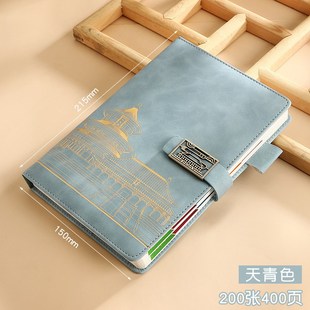 新款日程本国潮笔记本子效率手册每日时间管理规划本中国风记事本