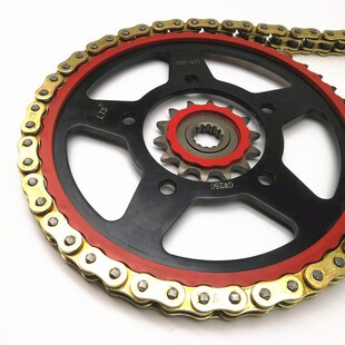 适用GW250 GSX250R DL250静音牙盘小飞链条链盘大飞静音油封链条