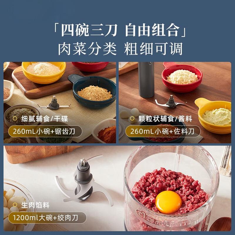 DL-5028绞肉机佐料机新款家用小型搅拌机料理多功能碎菜辅食