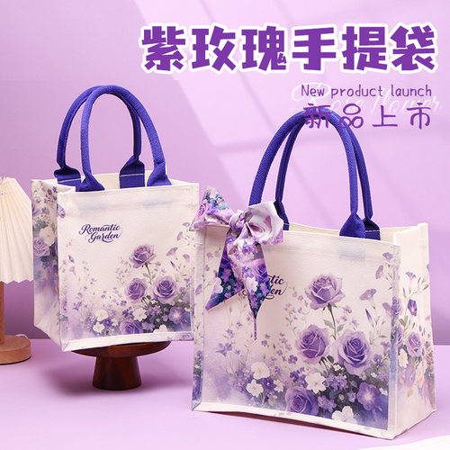 大容量帆布包手提帆布袋定制logo
