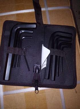 上海金固 黑色标准长 平头内六角扳手 3-17MM 9件套 3-14MM 8件套