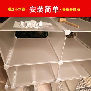 多功能衣柜分层隔板收纳架分层柜子寝室宿舍衣橱收纳神器卧室层架