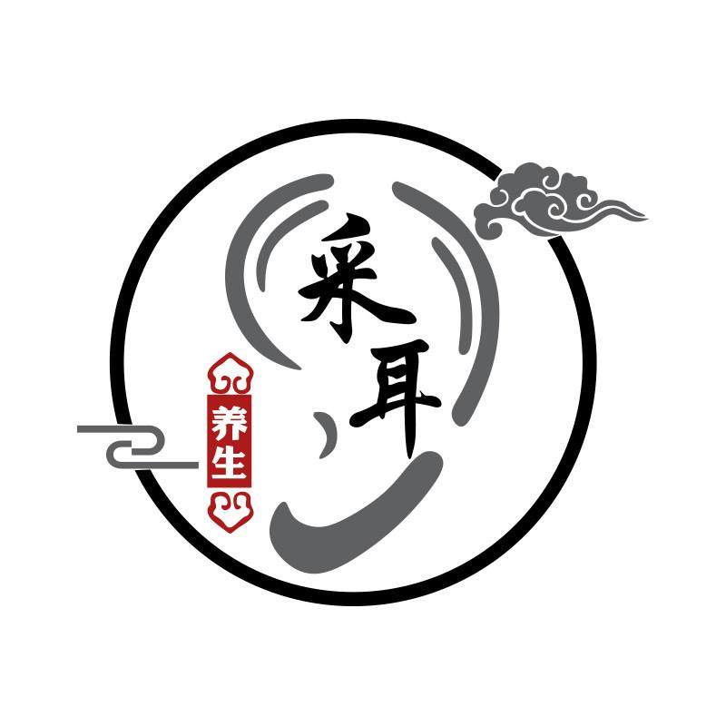 采耳店墙面装饰背景中医文化养生馆形象壁画装修品前台广告图贴纸,家居饰品,软装墙贴,淘宝优惠券,粉丝福利购,淘宝优惠卷