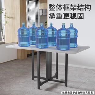 折叠餐桌家用小户型现代简约折叠桌子长方形饭桌出租房多功能餐桌