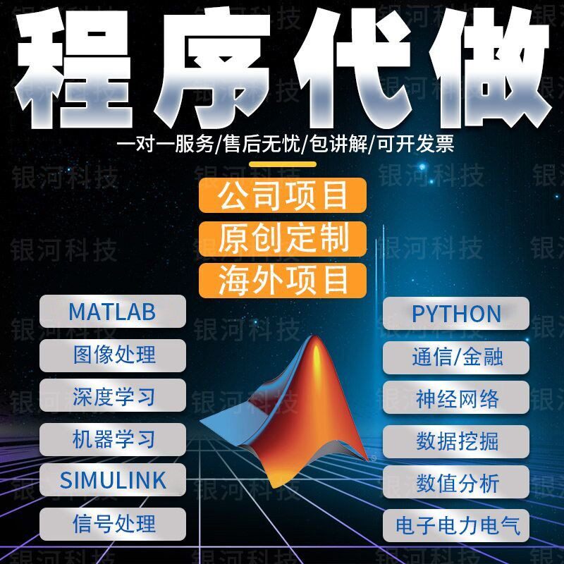 MATLAB代编程序代做Python深度机器学习图像信号处理编写代码仿真