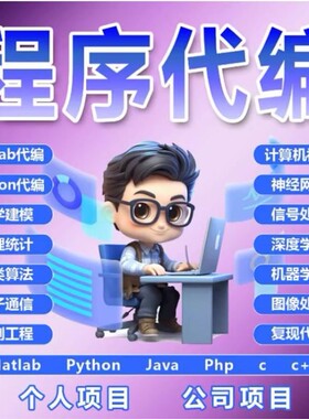 matlab代码帮做机器学习深度学习帮做神经网络服务仿真程序代编