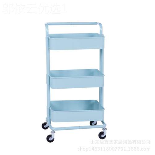 出口版拉斯克移动手推架车厨房置轮物ZZC架储物餐厅餐车带拉斯推