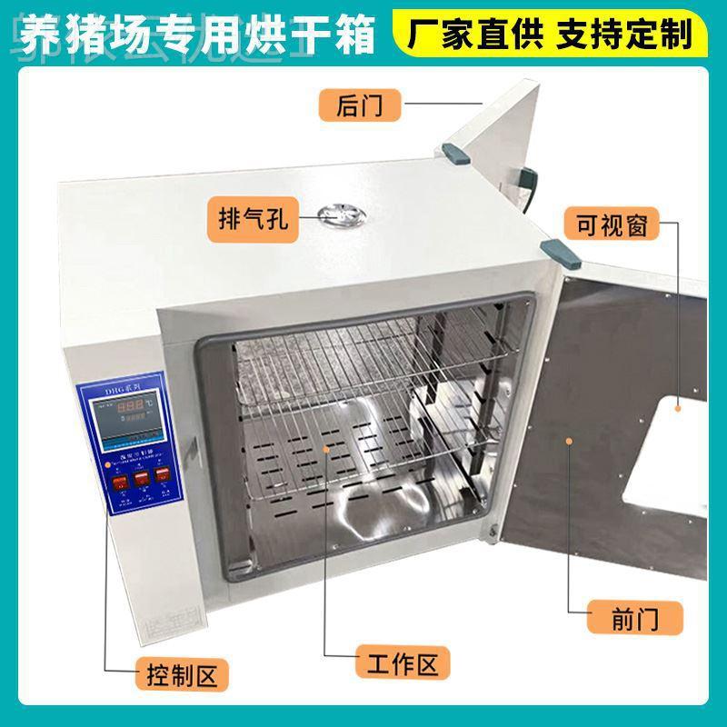 养猪场防疫前消后双门燥箱猪干场毒专用箱恒PBP温鼓风对开开门烘