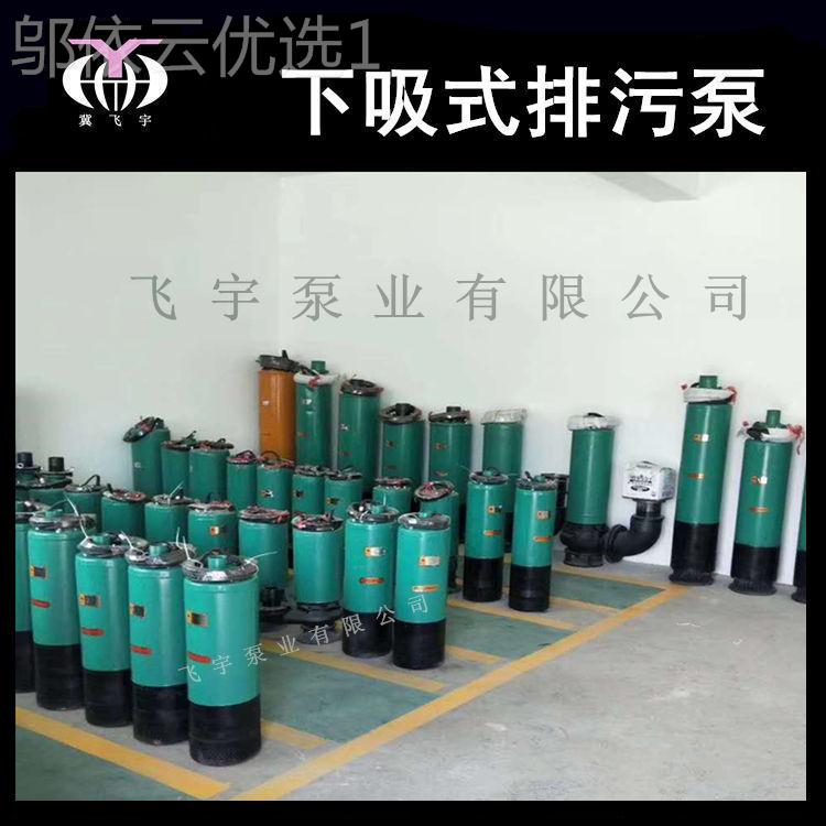 高0扬程潜排污排沙电泵水 WQXWQN150DAK-5下吸式矿用内 装式污水
