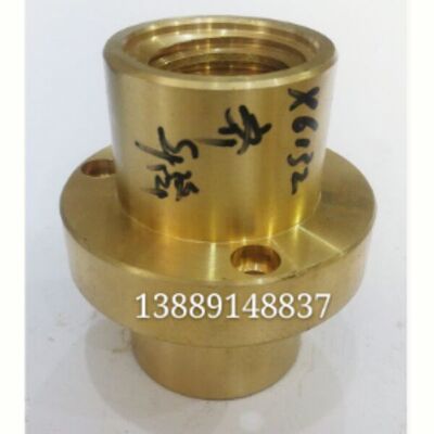 齐齐哈尔铣床配件XA6132A XA5032A升降丝母铜丝母 螺母T40*6