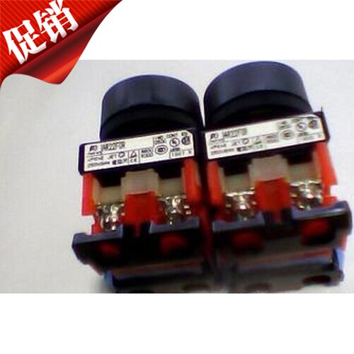 银点日本富士按钮开关 AR22F0R AR22FOR-11G/Y/W/R/ 一开一闭触点