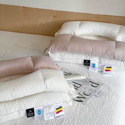 A类护颈美颜枕头不脸不压压耳芯61188牵枕成引人双层枕AK67