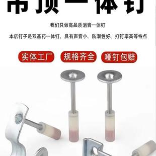 混凝土打吊顶钉线槽迷你体木工打钉钉炮LHX钉射钉一收后优先发藏