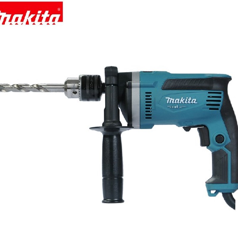 日本makita牧田M8100B冲击钻多功能家用调速手枪电钻小电锤