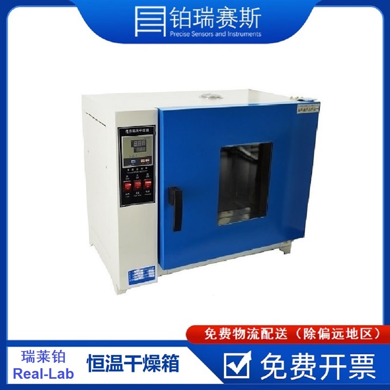 【瑞莱铂仪器】电热恒温鼓风干燥箱 烘箱 工业烤箱 实验室 工业