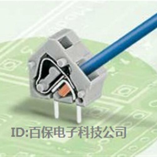 SUPU256电路板PCB接线端子双焊针间距5.0mm连接器可直接代WAGO236