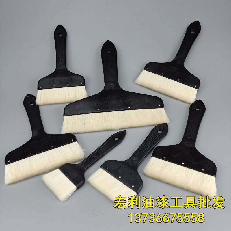佳威牌油漆刷/羊毛刷/聚酯漆刷/涂刷工具/2寸/3寸/4寸/5寸/8寸