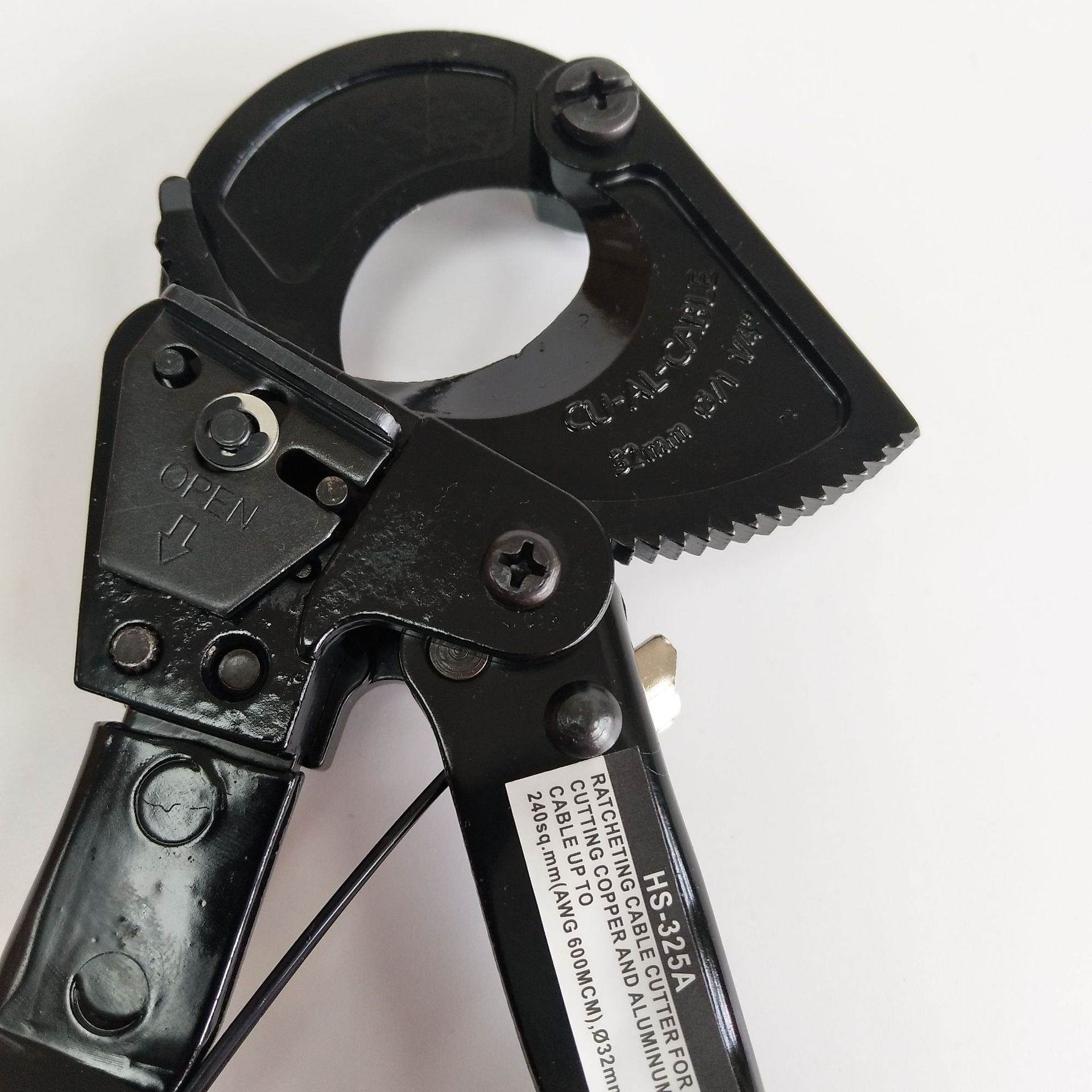 HSS-PQI50A缆剪切工具 棘轮式电缆2剪 手动断线钳H-32电5A