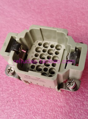 24针公芯 HD-024-M 重载连接器 HDC-HDD-024M 10A/250V 厂家现货