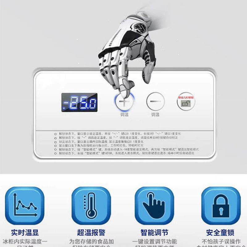 包邮顶开门柜用卧式冷冻柜超大容量冰柜单温双商温冷冰XMO藏冷冻