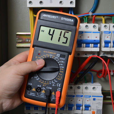 DT9205A高精度数字万用表电工多功能数显万能表防烧维修万用电表