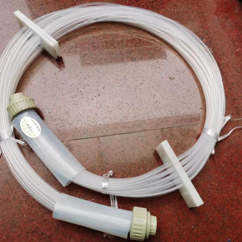 铁氟龙换热器蒸汽循环加热管束 四氟冷热交换器化学抛槽冷却管束