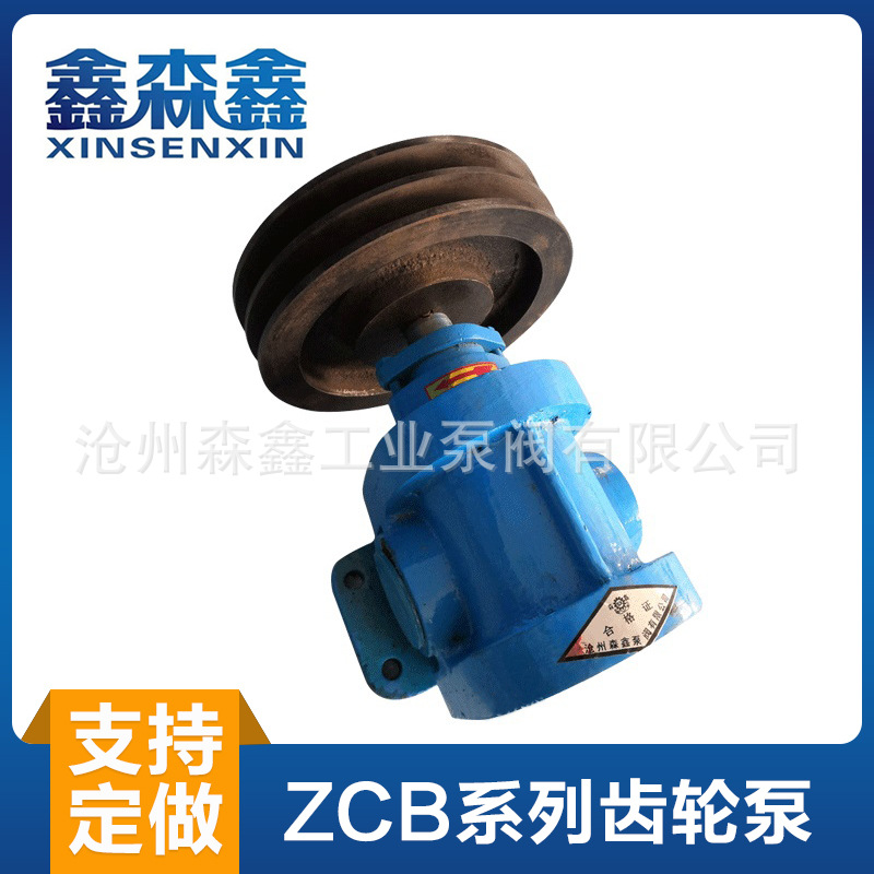 ZCB8/1.0齿轮泵 输送稳定 齿轮式机油输送泵 厂家生产