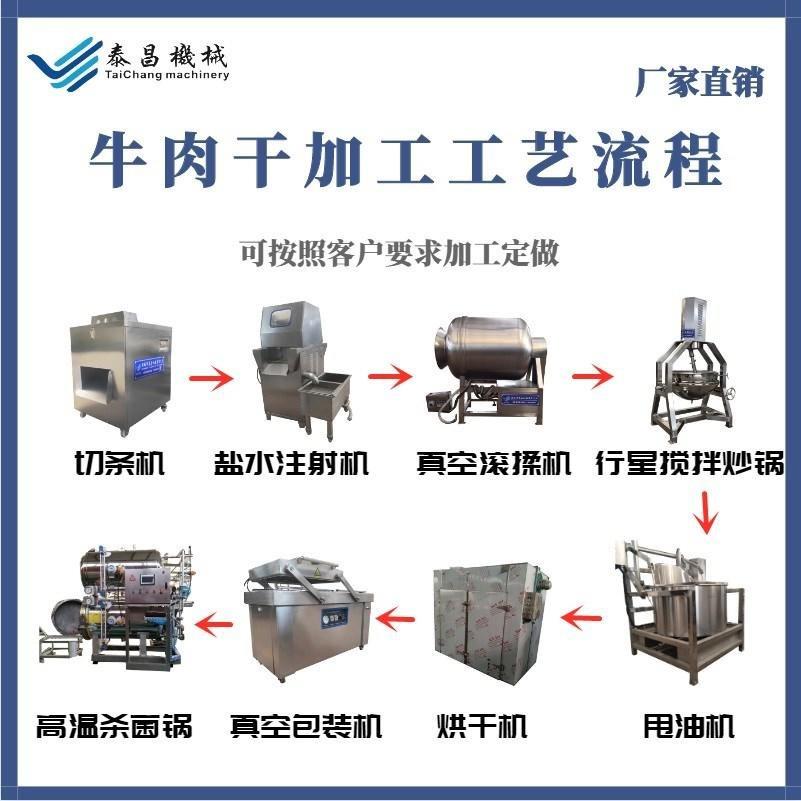 牛肉干全套加工设备油炸牛肉干生产线风干牛肉干手撕牛肉干生产线
