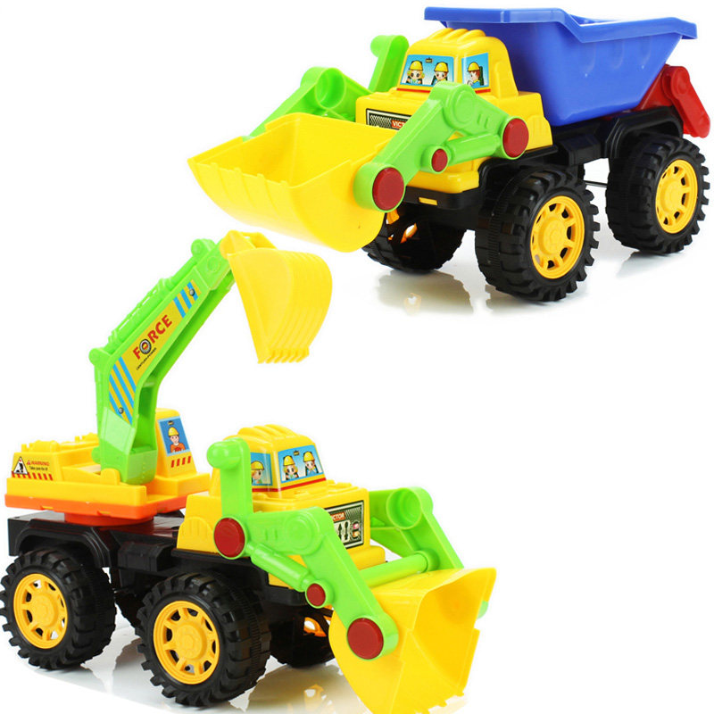 耐摔翻斗车挖土机挖掘机铲车推土机男孩大号玩具车儿童工程车套装,玩具/童车/益智/积木/模型,惯性/回力/滑行玩具,淘宝优惠券,粉丝福利购,淘宝优惠卷