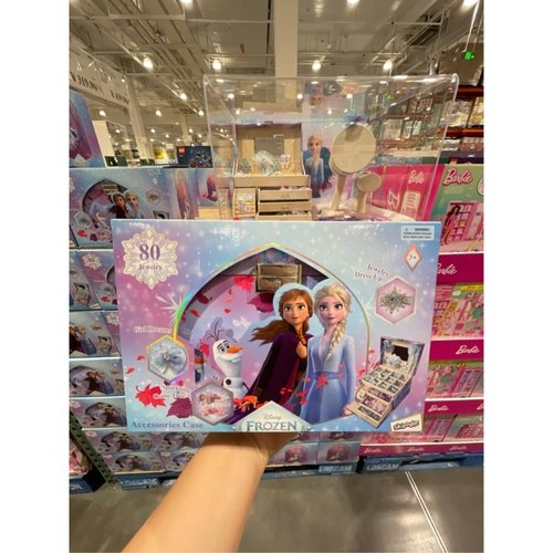 迪士尼冰雪奇缘发饰礼盒套装女孩儿童头饰Costco山姆开市客包邮价