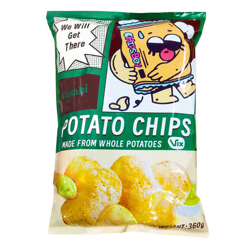 开市客代购 薯袋仔CHIPS BOY芥末味薯片60g*6袋 马来西亚进口原切