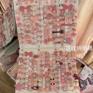 猫发夹20件套装猫发卡公主可爱生日礼物超值19件套