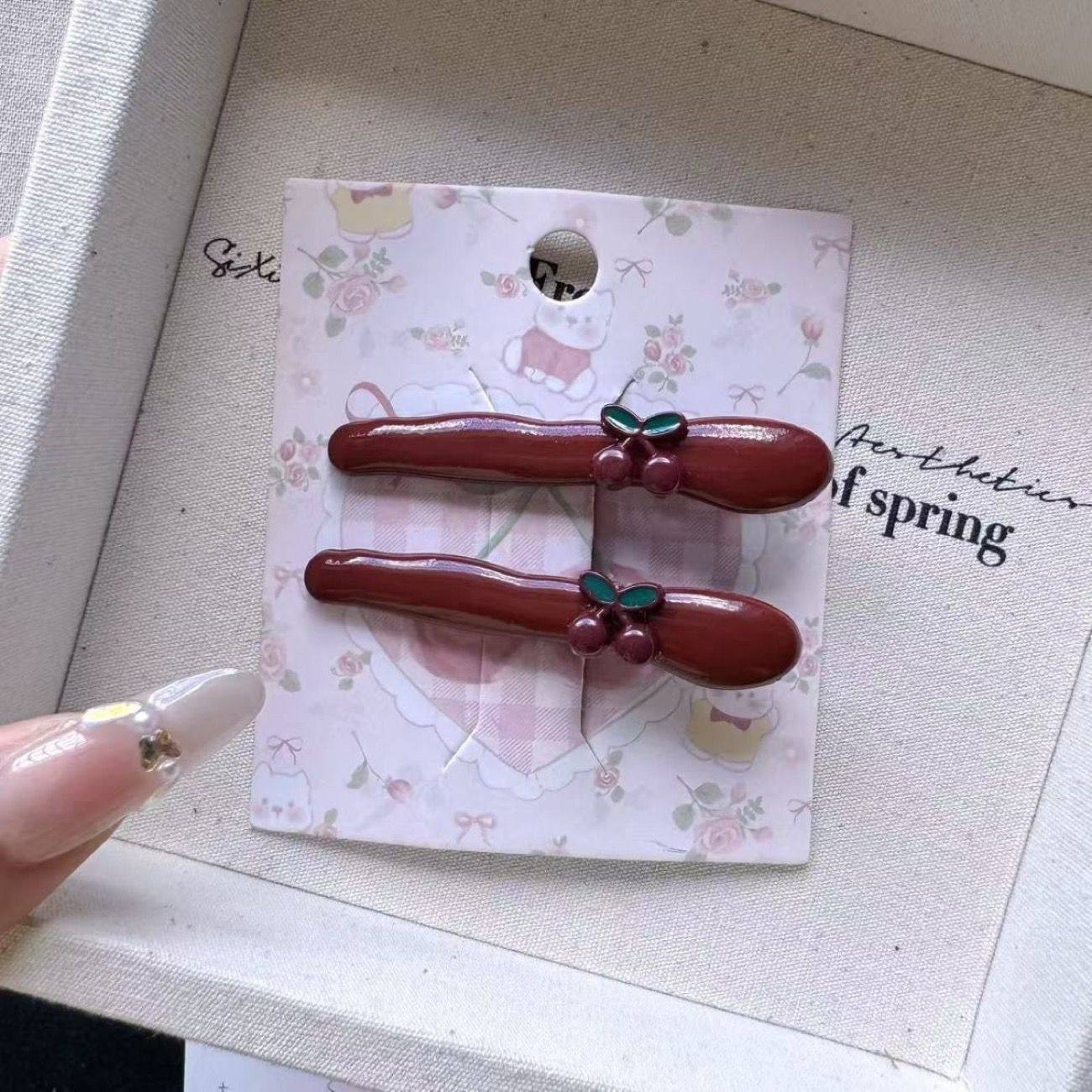 安可拉红可爱红色樱桃发夹刘海侧边鸭嘴发饰发卡新款头饰网红通用,饰品/流行首饰/时尚饰品新,发饰,淘宝优惠券,粉丝福利购,淘宝优惠卷